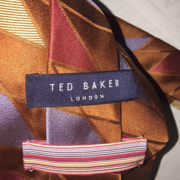 Ted Baker London Silk Pattern Tie - Picture 2 of 3